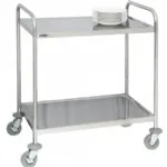 Chariot inox 2 plateaux CASSELIN Chariot inox 2 plateaux CASSELIN