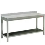 Table inox murale dmontable Largeur 1000mm - Profondeur 700mm DIAMOND - TL1071A/KD