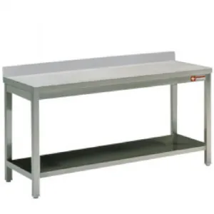 Table inox murale dmontable Largeur 1400mm - Profondeur 700mm DIAMOND - TL1471A/KD TL1471A/KD_PROMO