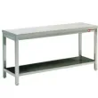Table inox dmontable Largeur 1200mm - Profondeur 700mm DIAMOND - TL1271/KD