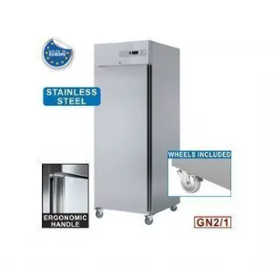 Frigo professionnel positif inox 1 porte 700L DIVERSO by Diamond WR-GN07P-X/R2_PROMO