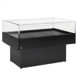 Ilot réfrigéré libre-service longueur 1500mm noir DIAMOND Ilot réfrigéré libre-service longueur 1500mm noir DIAMOND