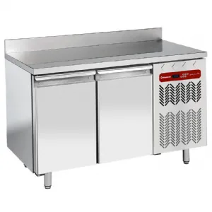 Table rfrigre adosse 2 portes inox GN1/1 DIAMOND TG2N/HA-R2_PROMO