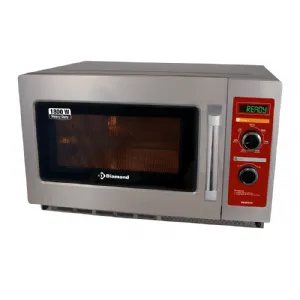 Four micro-ondes professionnel inox 34 Litres mcanique DIAMOND DW3418-M_PROMO