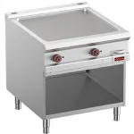 Plancha professionnelle électrique lisse en fonte 2 zones sur baie libre DIAMOND profondeur 900mm Plancha professionnelle électrique lisse en fonte 2 zones sur baie libre DIAMOND profondeur 900mm