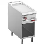Plancha professionnelle électrique lisse en chrome 1 zone sur baie libre DIAMOND profondeur 900mm Plancha professionnelle électrique lisse en chrome 1 zone sur baie libre DIAMOND profondeur 900mm
