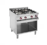 Fourneau 4 feux vifs sur placard ouvert gamme 900 DIAMOND Fourneau 4 feux vifs sur placard ouvert gamme 900 DIAMOND