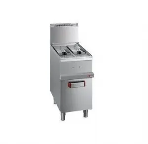 Friteuse professionnelle gaz 2x7 litres sur placard DIAMOND G7/F2V7A4_PROMO