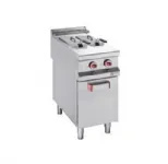 Friteuse professionnelle électrique 2x8 Litres sur placard gamme 900 DIAMOND Friteuse professionnelle électrique 2x8 Litres sur placard gamme 900 DIAMOND