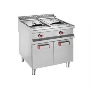 Friteuse professionnelle lectrique 2x20 Litres sur placard gamme 900 DIAMOND E9/F42A8_PROMO