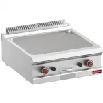 Plancha professionnelle gaz lisse en fonte 2 zones DIAMOND profondeur 700mm Plancha professionnelle gaz lisse en fonte 2 zones DIAMOND profondeur 700mm