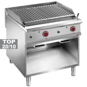 Grill charcoal double  gaz sur baie libre DIAMOND profondeur 900mm G9/GPLA8-Z_PROMO