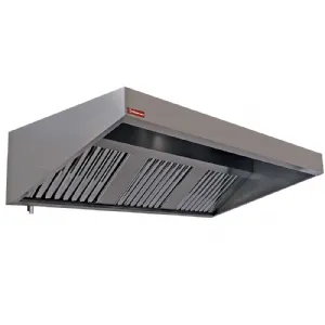 Hotte professionnelle sans moteur longueur 2500mm CSL2500/N_PROMO