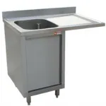 Plonge inox sur meuble 1 bac avec égouttoir à droite 1400x700mm DIAMOND - L1411VD-AS Plonge inox sur meuble 1 bac avec égouttoir à droite 1400x700mm DIAMOND - L1411VD-AS