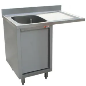 Plonge inox sur meuble 1 bac avec gouttoir  droite 1400x700mm DIAMOND - L1411VD-AS L1411VD-AS_PROMO