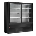 Vitrine réfrigérée verticale noire portes coulissantes longueur 2000mm DIAMOND - PADOVA LINE Vitrine réfrigérée verticale noire portes coulissantes longueur 2000mm DIAMOND - PADOVA LINE