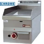 Plancha professionnelle gaz lisse 1 zone DIAMOND profondeur 600mm Plancha professionnelle gaz lisse 1 zone DIAMOND profondeur 600mm