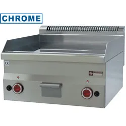 Plancha professionnelle gaz lisse 2 zones DIAMOND profondeur 600mm G60/PLCD6T_PROMO