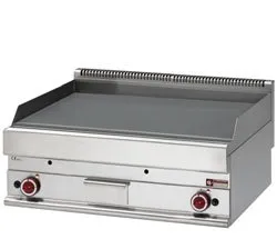 Plancha professionnelle gaz lisse 2 zones EXTRA-LARGE DIAMOND profondeur 650mm G65/PL10T_PROMO