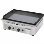 Plancha professionnelle gaz lisse 2 zones DIVERSO by Diamond Plancha professionnelle gaz lisse 2 zones DIVERSO by Diamond