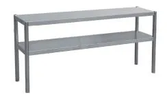 Etagère de chef 2 niveaux - Longueur 1600mm DIAMOND - R162 Etagère de chef 2 niveaux - Longueur 1600mm DIAMOND - R162