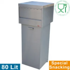 Poubelle inox snacking 80 litres DIAMOND - PCR / SK PCR/SK_PROMO