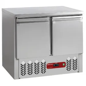 Saladette ngative inox 2 portes DIAMOND SB2/R2_PROMO