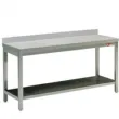 Table inox murale soude Largeur 2000mm - Profondeur 700mm DIAMOND - TL2071A TL2071A_PROMO