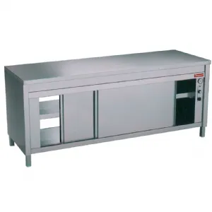 Meuble inox chauffant traversant 1200x700mm DIAMOND TEP127/M_PROMO