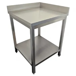 Table inox d'angle soude Largeur 700mm - Profondeur 700mm DIAMOND - TL771A/C TL771A/C_PROMO