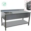 Table du chef inox cuve  gauche 1800x700mm DIAMOND - TV1871SA TV1871SA_PROMO