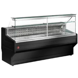 Vitrine rfrigre horizontale HILL PLUS noire longueur 2500mm DIAMOND RO25/B5-R2_PROMO