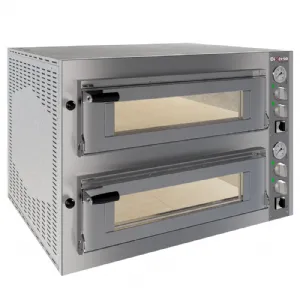 Four  pizza lectrique professionnel 2x4 pizzas DIVERSO by Diamond WR-FD24-MD_PROMO