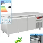Table réfrigérée positive 3 portes profondeur 700 DIAMOND - DT178/R2 Table réfrigérée positive 3 portes profondeur 700 DIAMOND - DT178/R2