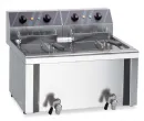 Friteuse professionnelle lectrique 2x6 Litres  poser MBM