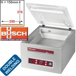 Machine d'emballage sous vide  cloche Longueur de scellage 350mm DIAMOND GA-102/S_PROMO