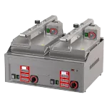 Clam électrique double chromé programmable avec relevage automatique - 2 presses REDFOX Clam électrique double chromé programmable avec relevage automatique - 2 presses REDFOX