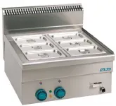Bain-marie gaz double MBM profondeur 600mm Bain-marie gaz double MBM profondeur 600mm