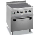 Fourneau 4 plaques intégrées sur four électrique MBM - MAGISTRA 700 Fourneau 4 plaques intégrées sur four électrique MBM - MAGISTRA 700