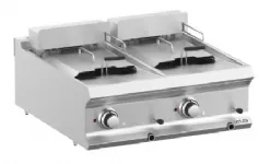 Friteuse professionnelle électrique 2x12 Litres à poser MBM - DOMINA PRO 700 Friteuse professionnelle électrique 2x12 Litres à poser MBM - DOMINA PRO 700