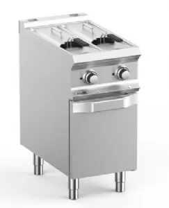 Friteuse professionnelle lectrique 2x7 Litres sur coffre MBM - DOMINA PRO 700 FRE74A2V_PROMO