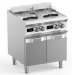 Friteuse professionnelle électrique 2x12 Litres sur coffre MBM - DOMINA PRO 700 Friteuse professionnelle électrique 2x12 Litres sur coffre MBM - DOMINA PRO 700