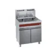 Friteuse professionnelle gaz 2x15 Litres sur placard DIAMOND