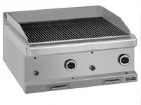 Grill charcoal gaz à pierres de lave à poser 2 zones MBM - MAGISTRA 700 Grill charcoal gaz à pierres de lave à poser 2 zones MBM - MAGISTRA 700