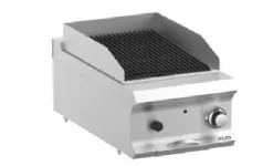 Grill charcoal gaz à pierres volcaniques à poser MBM - DOMINA PRO 700 Grill charcoal gaz à pierres volcaniques à poser MBM - DOMINA PRO 700