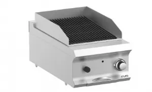 Grill charcoal gaz  pierres volcaniques  poser MBM - DOMINA PRO 700 PLG74T_PROMO