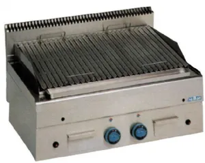 Grill charcoal double  gaz MBM profondeur 600mm GPL86_PROMO