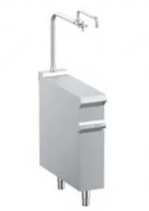 Plan de travail sur socle avec colonne d'alimentation en eau MBM - DOMINA PRO 700 N72AW_PROMO