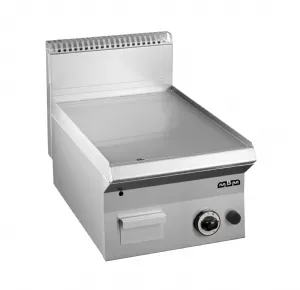 Plancha professionnelle gaz lisse en chrome 1 zone MBM profondeur 650mm GFT465LC_PROMO