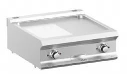 Plancha professionnelle électrique lisse et rainurée à poser MBM - DOMINA PRO 700 Plancha professionnelle électrique lisse et rainurée à poser MBM - DOMINA PRO 700